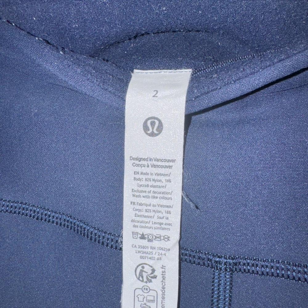 Lululemon Athletica Navy Leggings